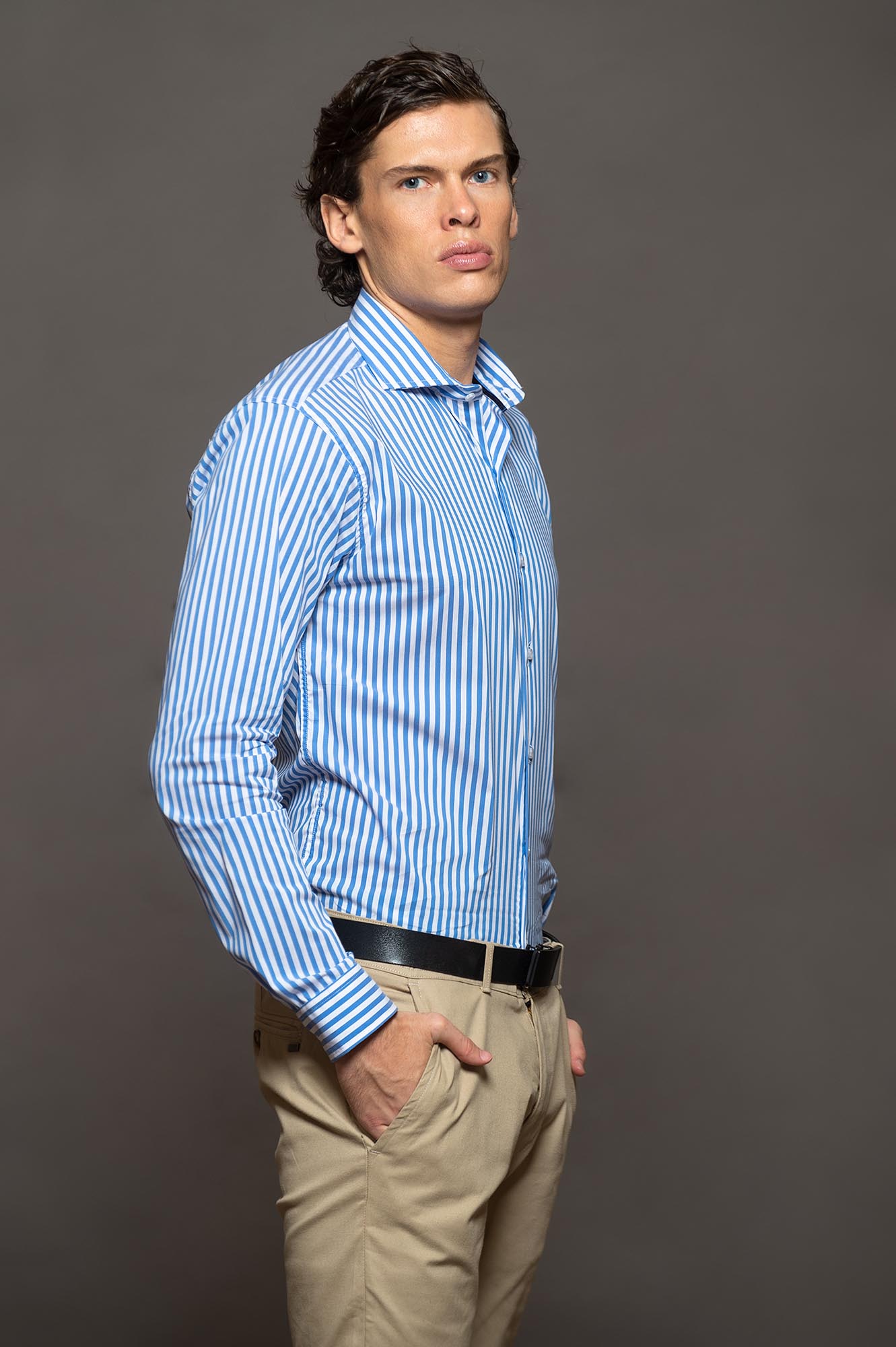 6821RAYMLBL - CAMISA MORE SKSP BLANCO